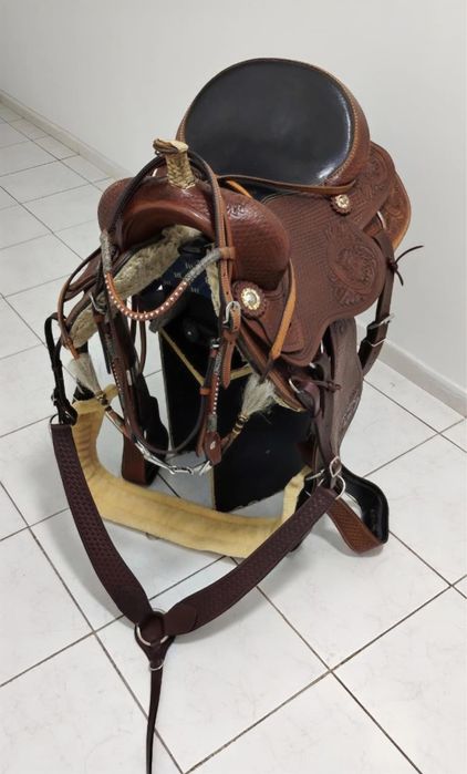 Кожаное седло, вестрн