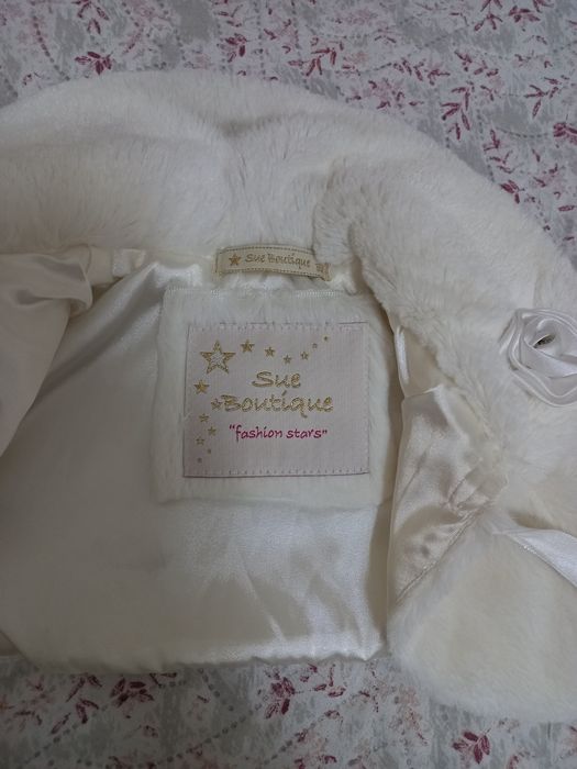 Меховое балеро на девочку