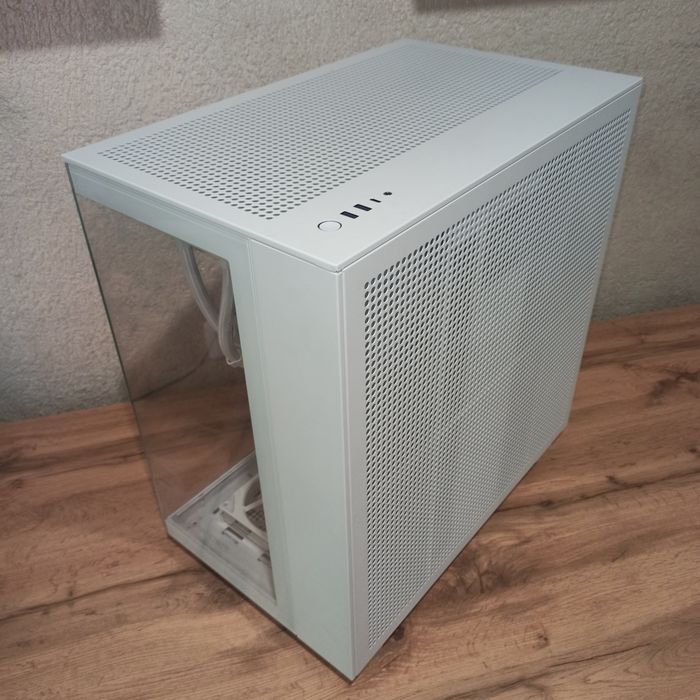 Корпус для ПК аквариум белый NZXT H9 Flow (2023)