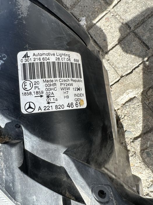 Фарове Mercedes s class W221 без ксенон