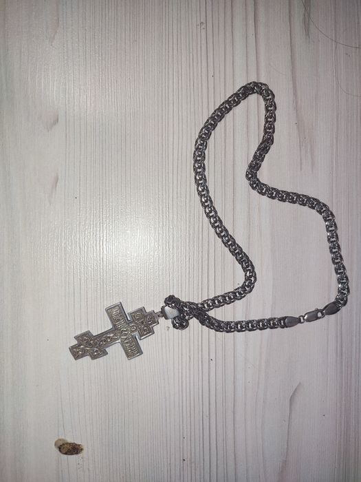 серебряный крест 925 пробы