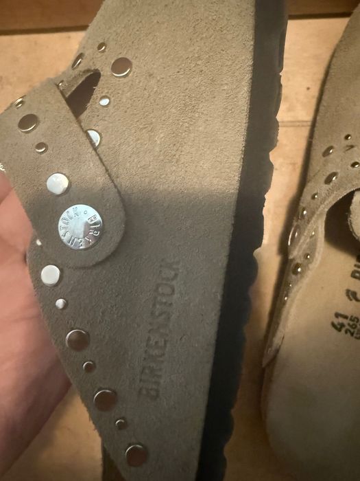Birkenstock clogs taupe 41 narrow