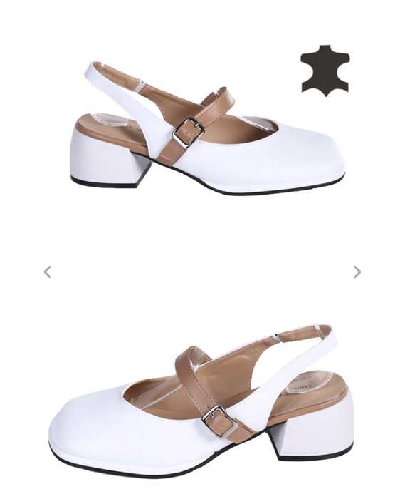 ДАНИЕЛЕ ГИЛАРДО Нови ежедневни дамски обувки от естествена кожа