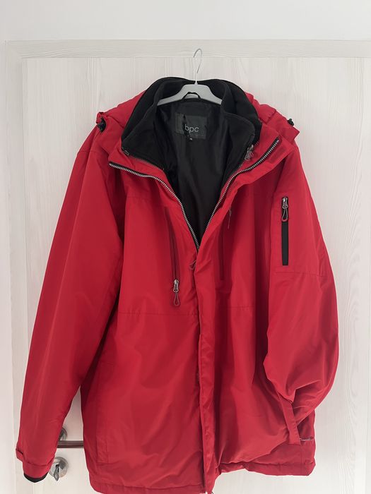 Geaca roșie iarnă BPC