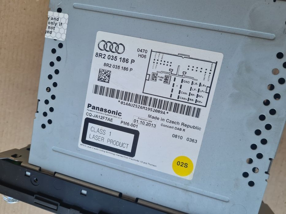 Audi concert Audi A4 B8 A5 Q5