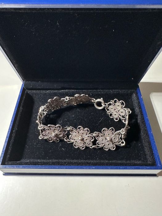 Brățară filigrană din argint pentru femei