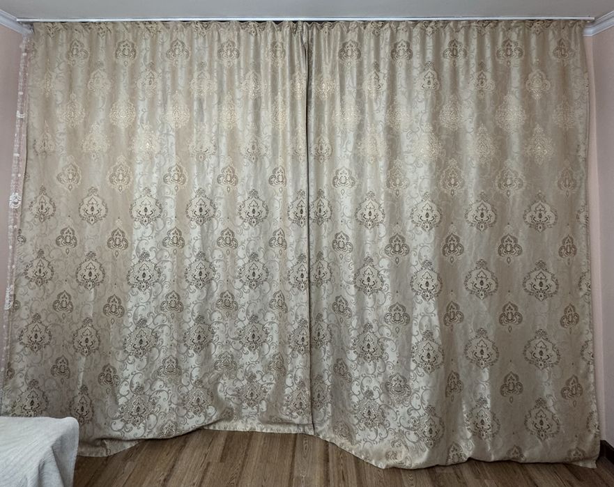 Шторы и тюль в зал