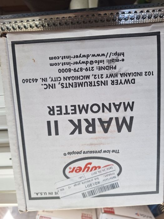 Вакумметър немски