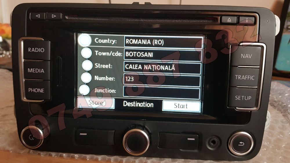 Update soft si harti pt RNS 310 vw,sk,seat-full europa