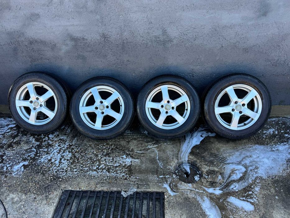 Set Jante Cu Anvelope Fiat 185/65 R15 Bridgestone dimesniune prezoane 4x98