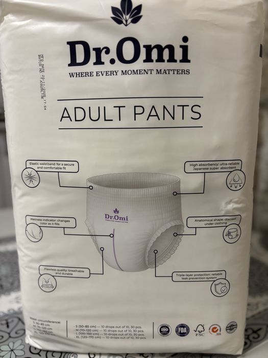 Подгузники Dr.Omi 10 капель