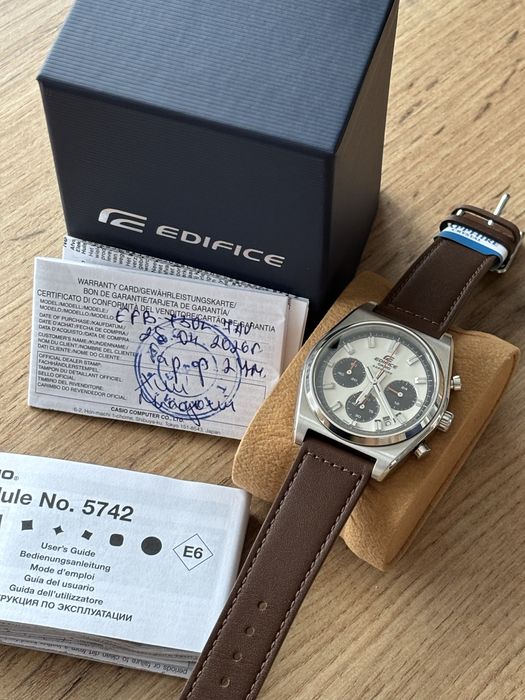 Casio Edifice  chronograph  EFB 730L