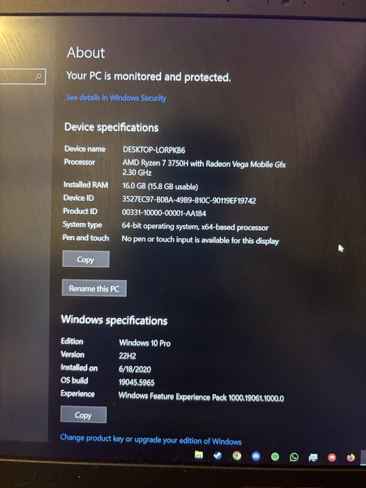 ASUS TUF Gaming FX505DT – Ryzen 7, GTX 1650, 16GB RAM, SSD NVMe 512GB