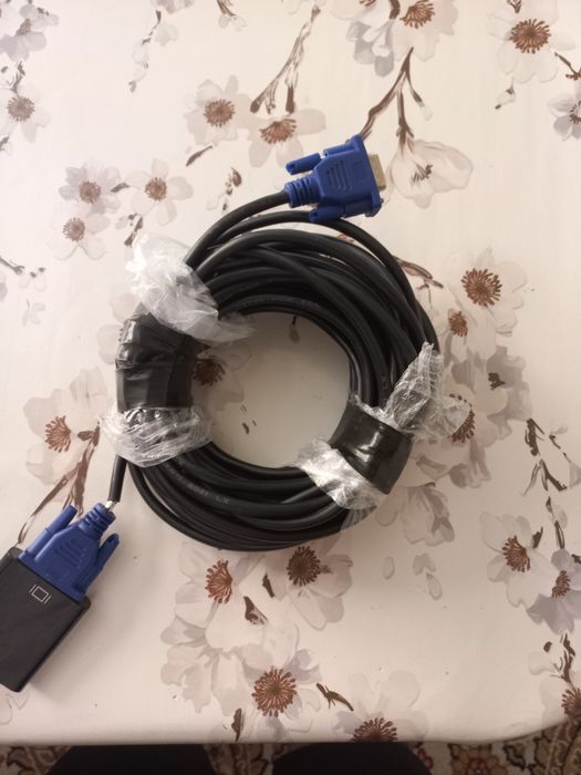 Продам провод Vga 20метр с переходник HDMi