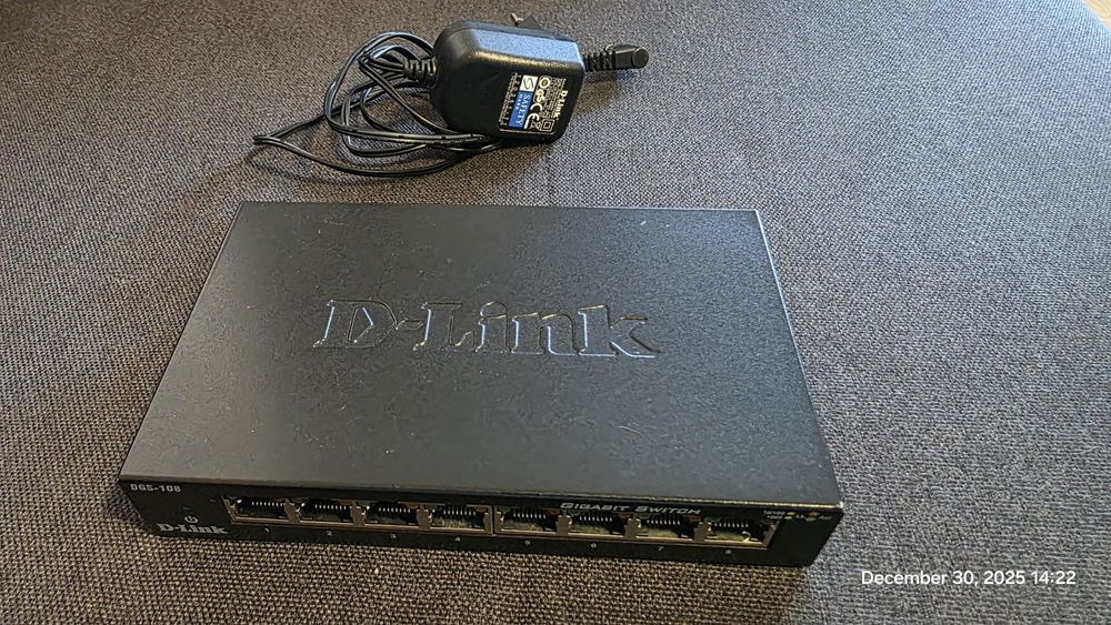 Switch Gigabit D-Link DGS-108 8 port