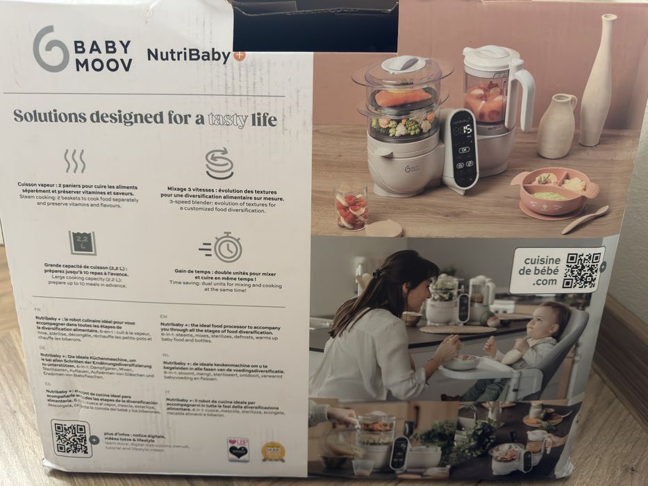 Robot multifuncțional BabyMoov Nutribaby