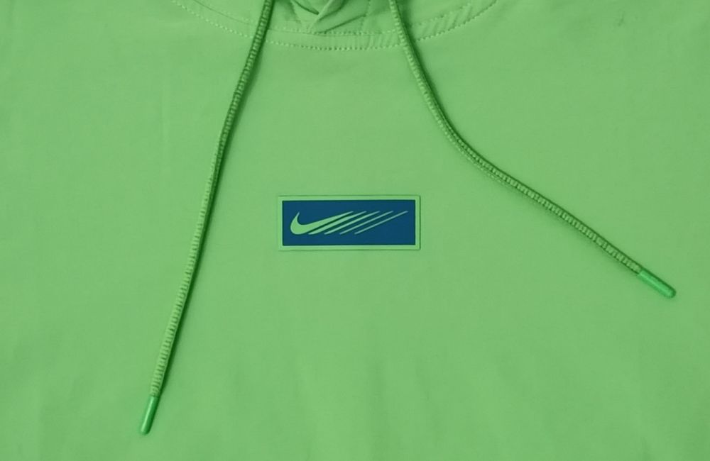 Nike DRI-FIT Hoodie оригинално горнище XL Найк спорт суичър зелено горно горница