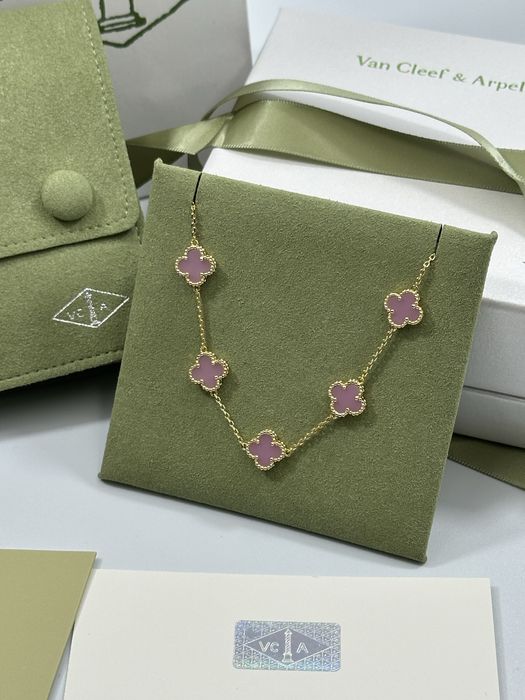 Brățară MINI Van Cleef & Arpels 5 motifs Gold 750 Pink