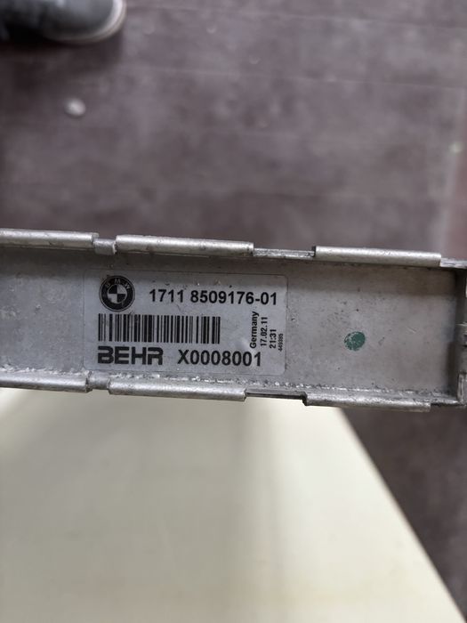 Радиатор от бмв 520д ф10/ф11
