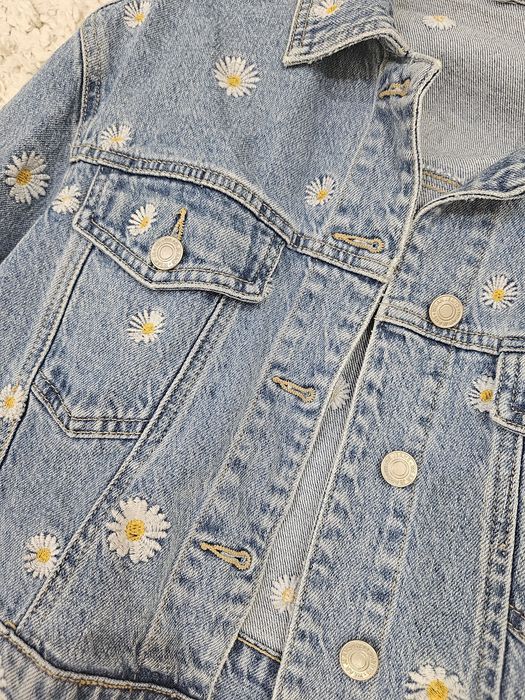 Дамско дънково яке