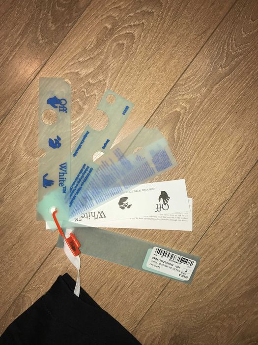 OFF-WHITE Paint Arrow Slim тениска, размер: S