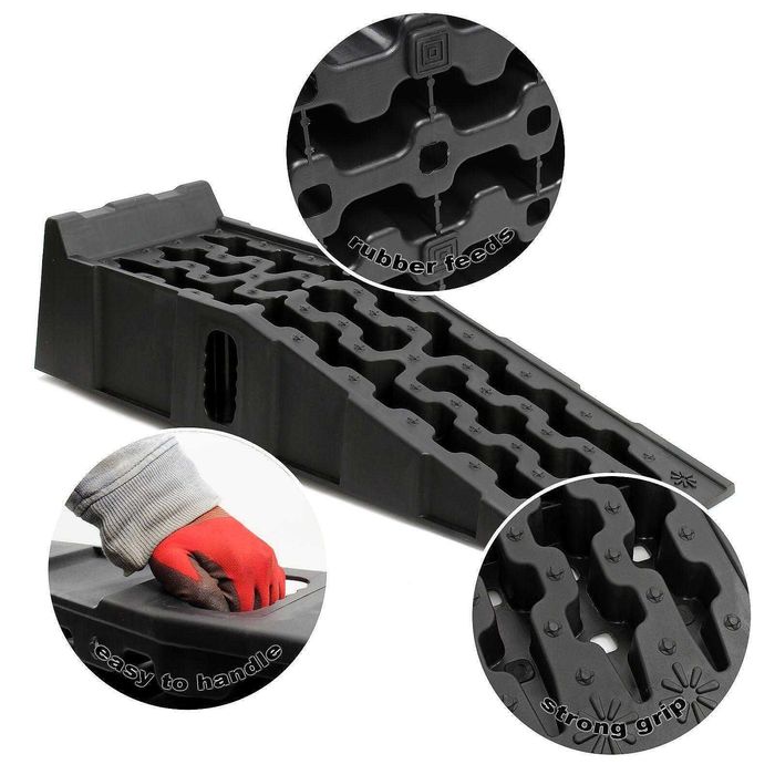 Пластмасови автомобилни рампи, комплект 2 броя