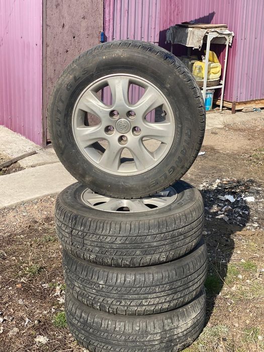 Диски Камри с летней резиной