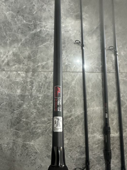 Set 2 lansete crap FL Ultra Team Carp 390 3.75 lbs noi