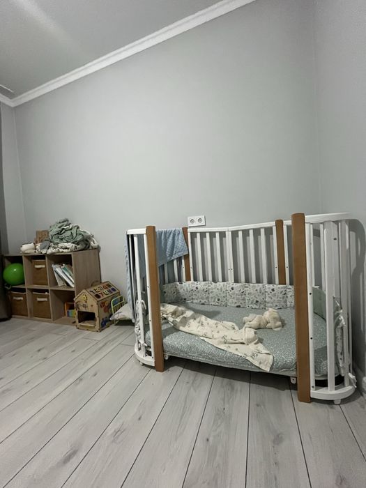 Детская кроватка манежик
