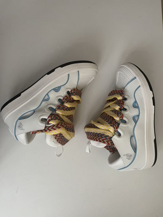 Lanvin curb retro 2022 blue and white 41