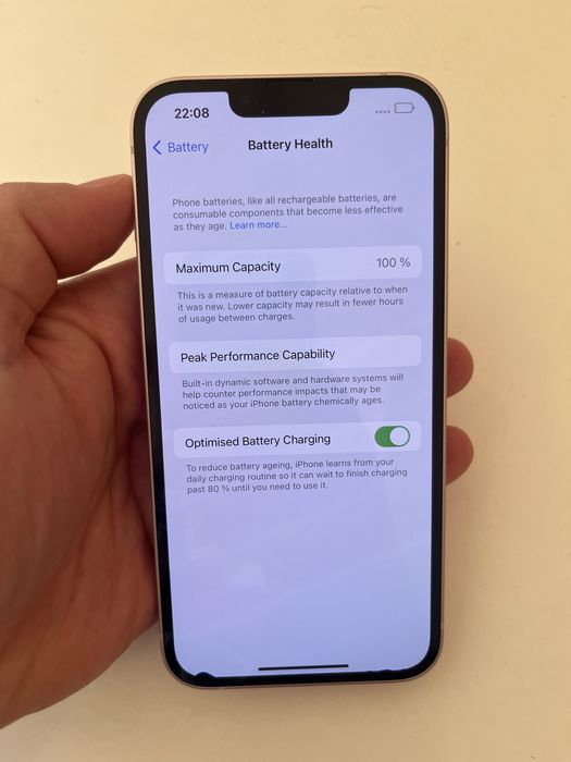 Iphone 13 512GB 100% bat розов