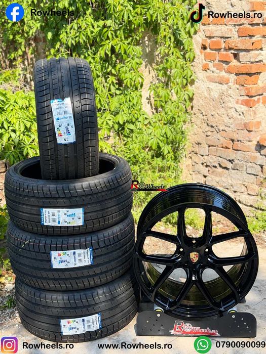 Jante Porsche Macan21 R21 Roti Macan Concave 21 cu anvelope vara/iarna incluse wheels porsche macan R21