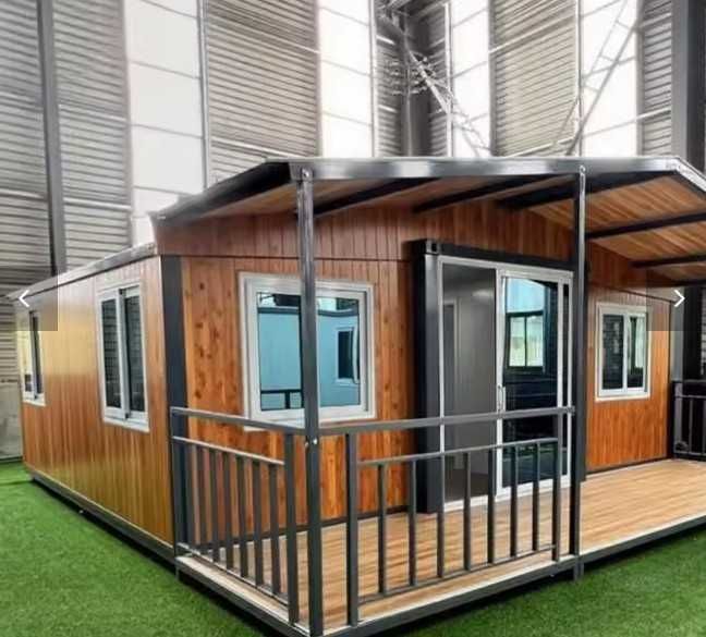 Слобяема Разтегателна Къща на ТОП Цена Директно от Завода с Веранда