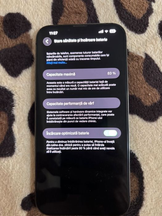 Iphone 13 pro max 128gb bat:83%