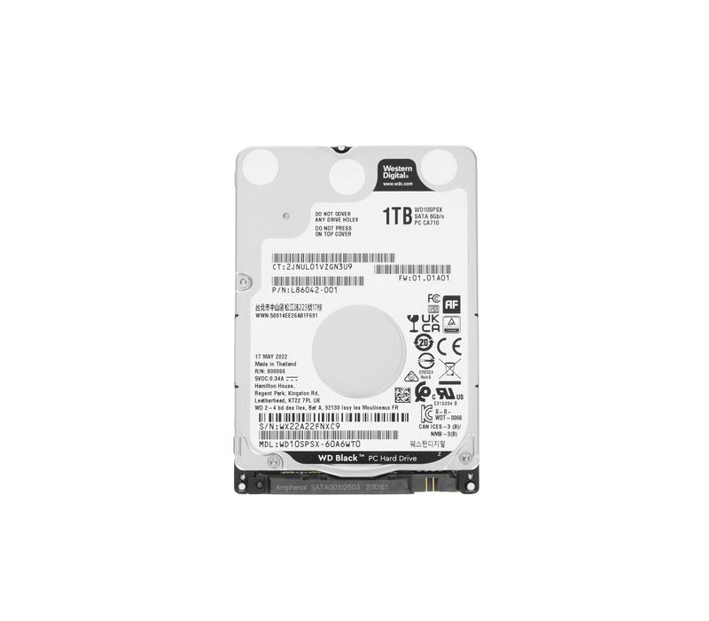 | Жесткий диск HDD 1TB 2.5 SATA 3 Toshiba / WD Black 5400 \ 7200 RPM