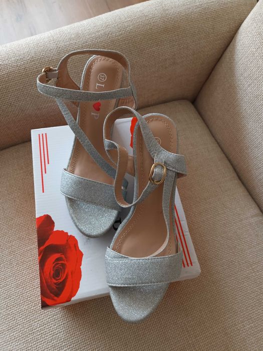 сандали, дамски - официални