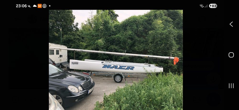 Лодка Nacra 18 Катамаран