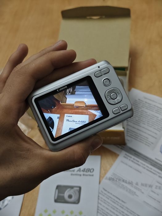 Canon PowerShot A480 мыльница