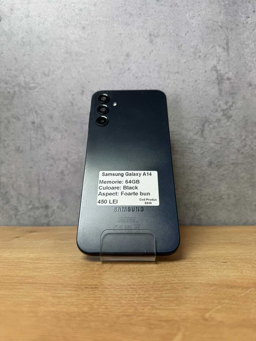 ZAP AMANET Gara de Nord - Samsung Galaxy A14 - 64GB - Black