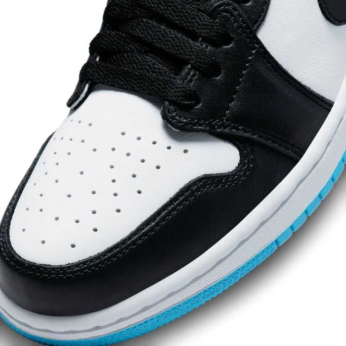 Nike Air Jordan 1 Low Black Dark Powder Blue (W)