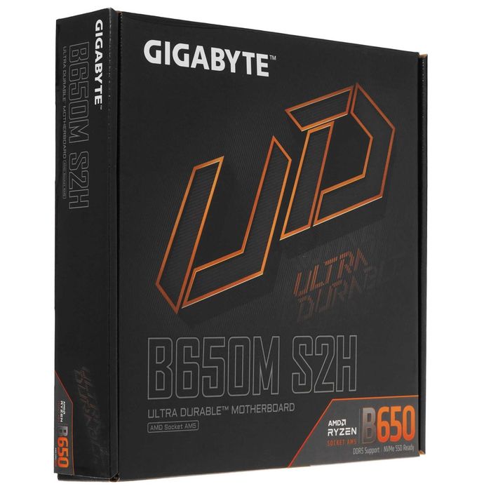 - Материнская плата MB Gigabyte AMD AM5 B650M S2H DDR5