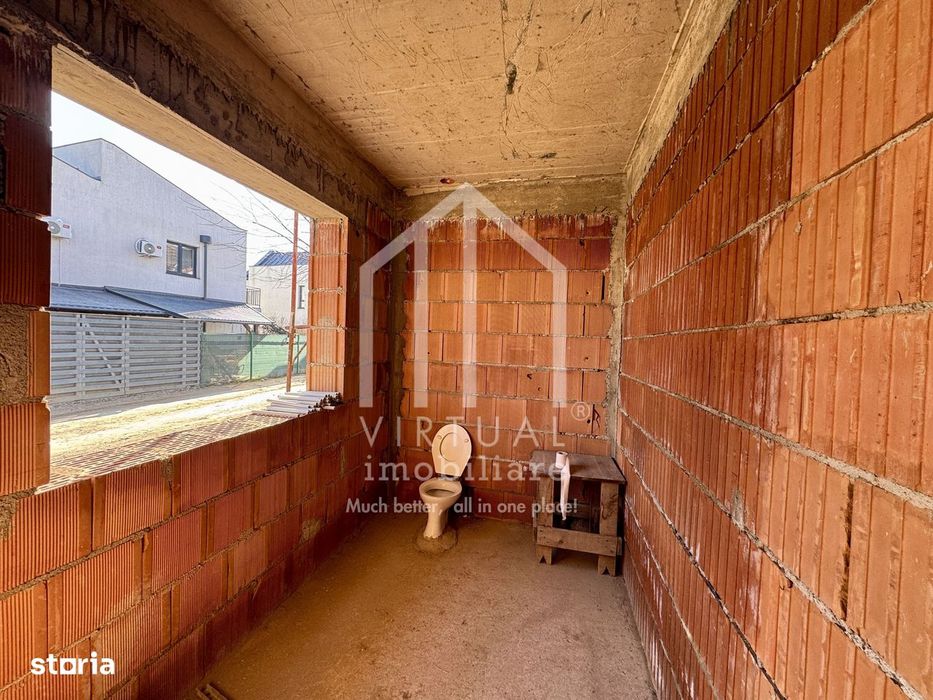 Duplex la rosu cu 4 camere, 117mp utili,  230mp teren, Selimbar