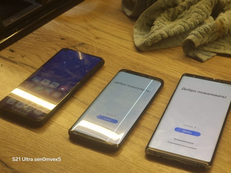 Samsuns s9, samsung note 9, mi 11 lite