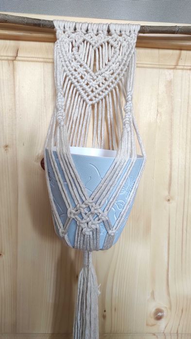 Плетени саксийници - макраме