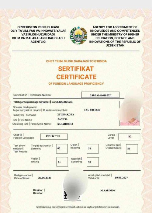 Учите английский язык онлайн в Oson School