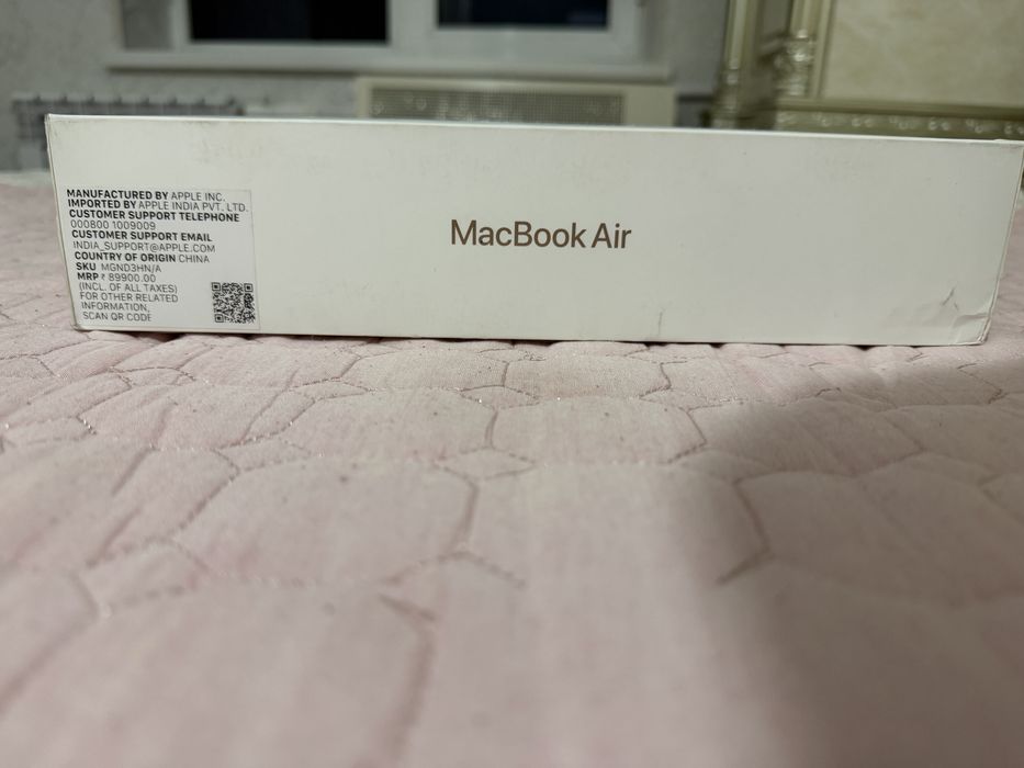 Apple Macbook Air 13 M1 8/256 Gold noutbuki sotiladi