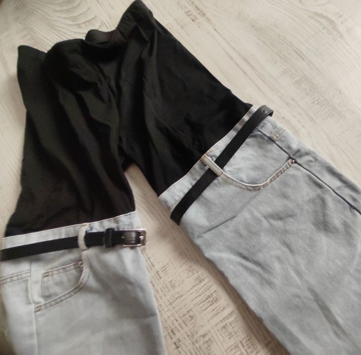 Дънки размер С, малко М