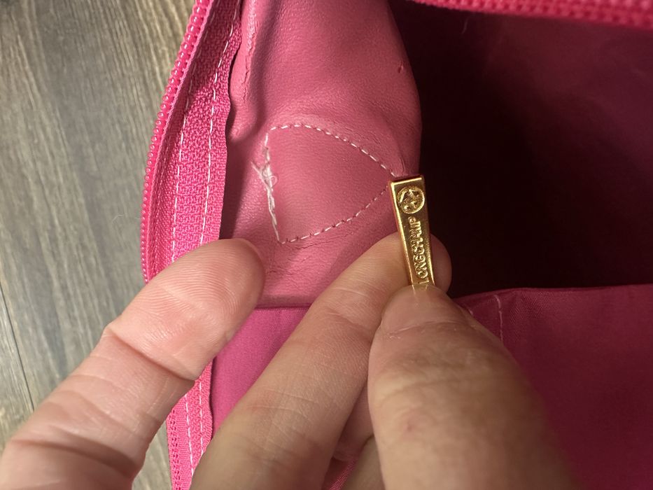 Longchamp geanta roz