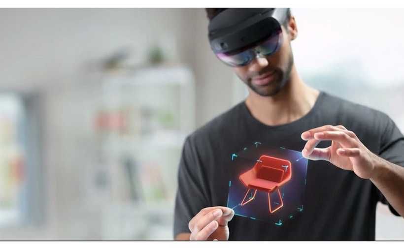 Очки смешанной реальности Microsoft HoloLens 2