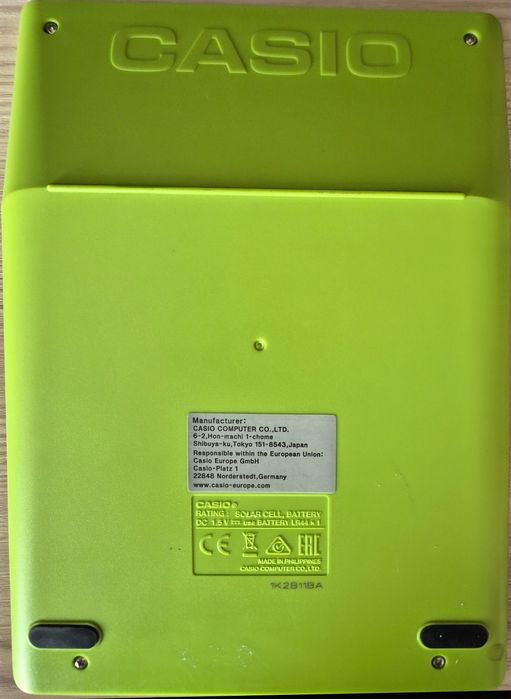 Калькулятор Casio GR-12C-gn, новый, торг